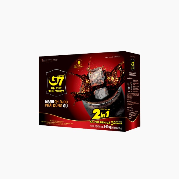 G7 2IN1 커피앤슈거 16g X 15개입 베트남PKG (내수용) 스위트아메리카노